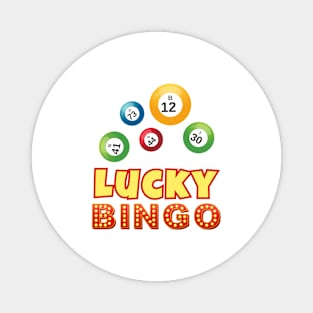 Lucky bingo Magnet